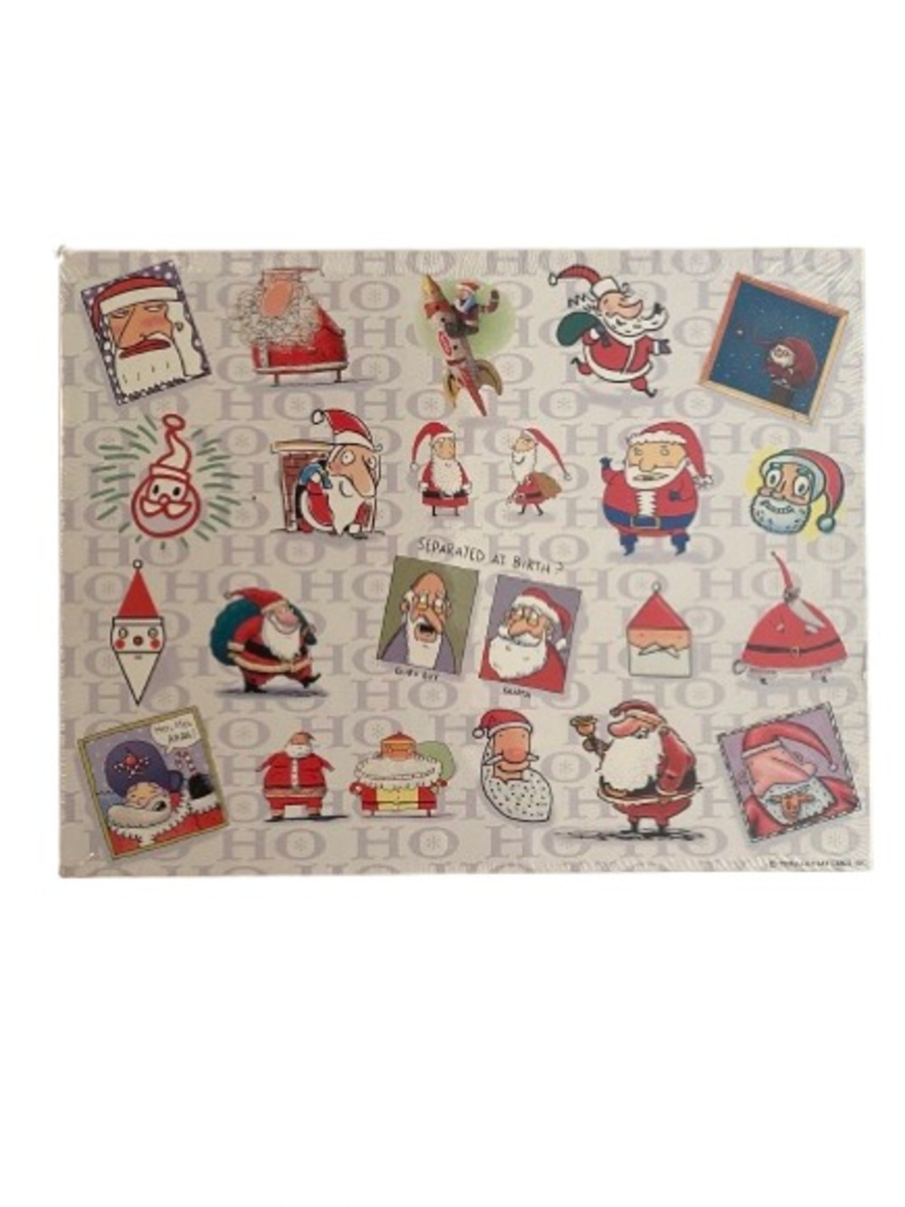 Vintage 1998 Springbok Hallmark Shoebox "Ho Ho Ho!" Santa 500 Pc Puzzle SEALED